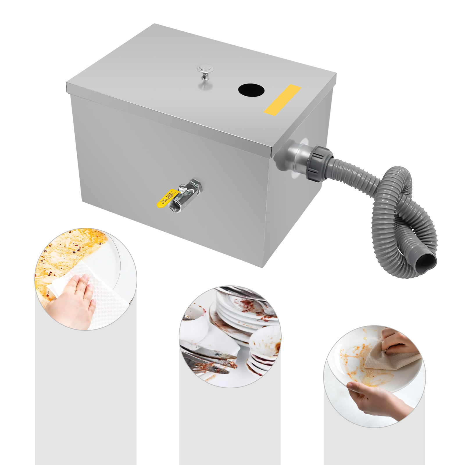 20L Commercial Grease Trap,Sta - Commercial Kitchen Grease Interceptor review and price