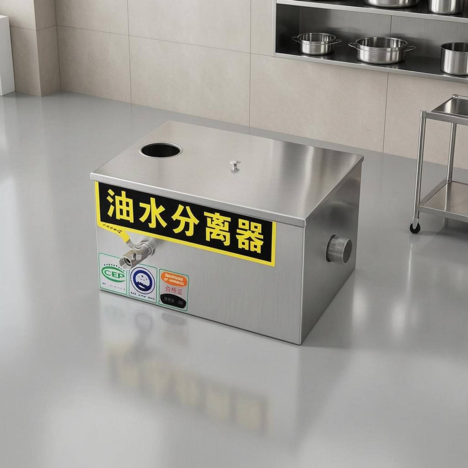 Commercial Kitchen Oil-Water S - Commercial Kitchen Grease Interceptor review and price