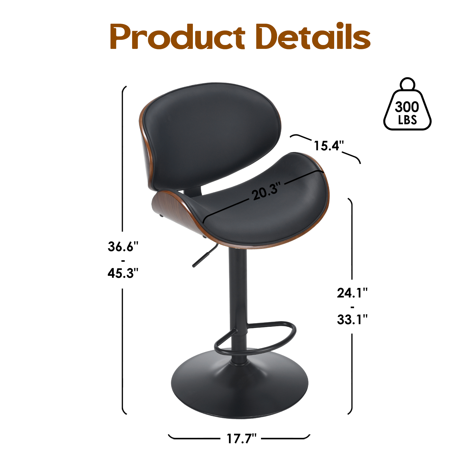 Farini Set of 2 Swivel Bar Sto - Commercial Kitchen Island review and price