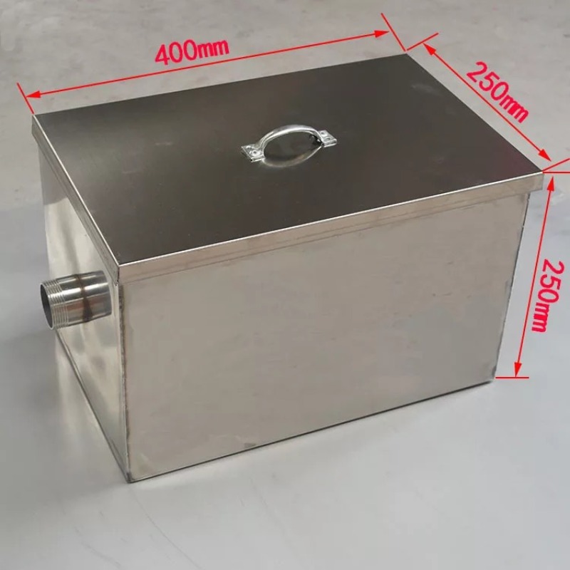 Stainless Steel Grease Interce - Commercial Kitchen Grease Interceptor review and price