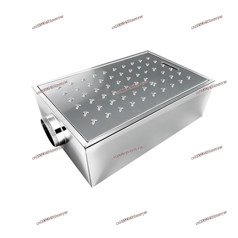 Thickened Stainless Steel Comm - Commercial Kitchen Grease Interceptor review and price