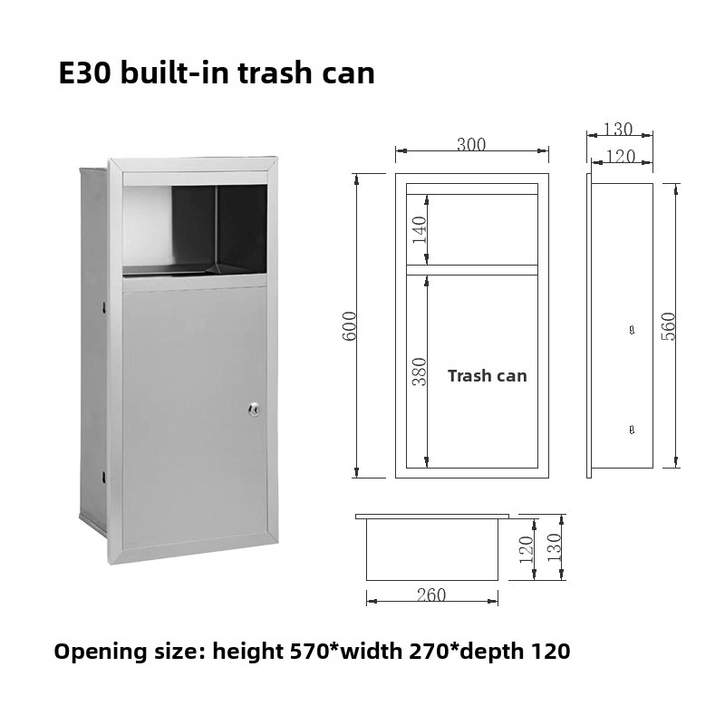 304Stainless Steel Side Open T - Commercial Kitchen Garbage Disposal review and price