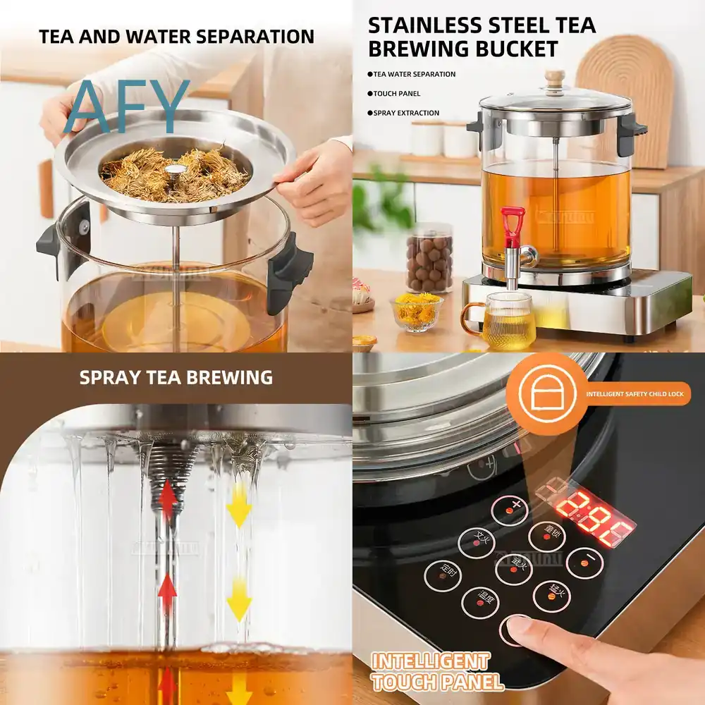 Restaurant Tea Maker for Stain - Commercial Kitchen Kettle review and price